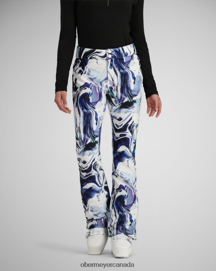 Obermeyer Women Printed Bond Pant PT4J259 Clothing Glacier Melt