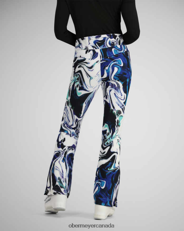 Obermeyer Women Printed Bond Pant PT4J259 Clothing Glacier Melt