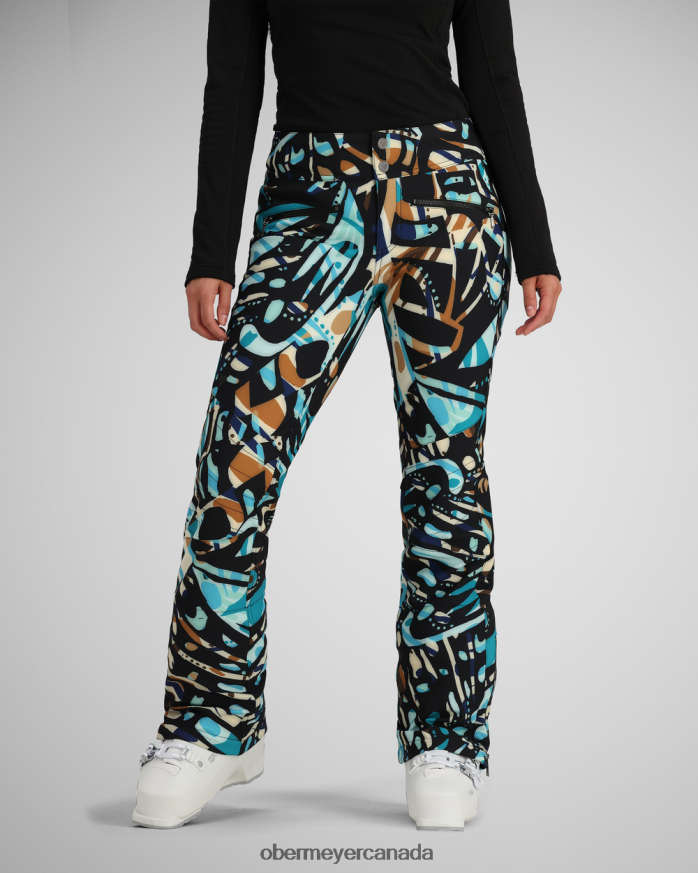 Obermeyer Women Printed Clio Softshell Pant PT4J300 Clothing Mariposa