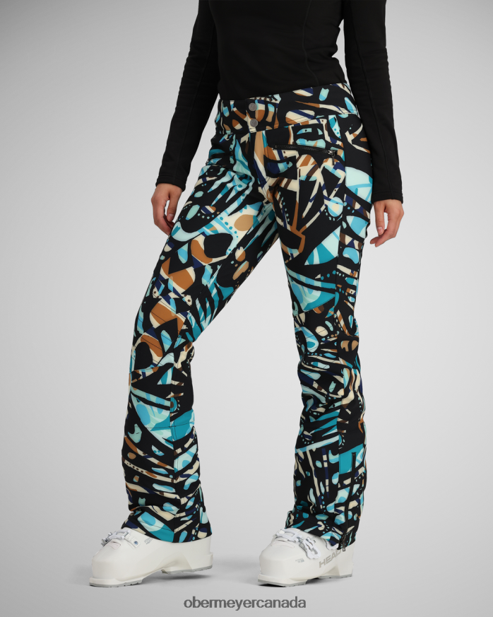 Obermeyer Women Printed Clio Softshell Pant PT4J300 Clothing Mariposa