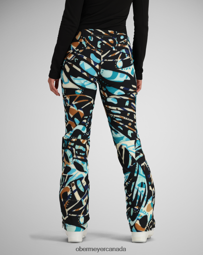 Obermeyer Women Printed Clio Softshell Pant PT4J300 Clothing Mariposa