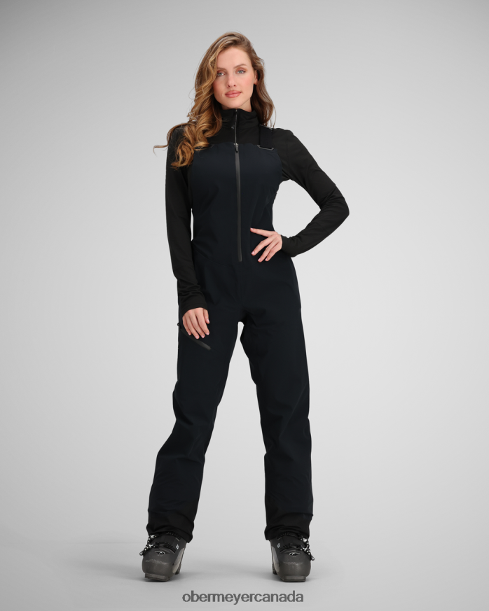 Obermeyer Women W Highlands Shell Bib PT4J236 Clothing Black