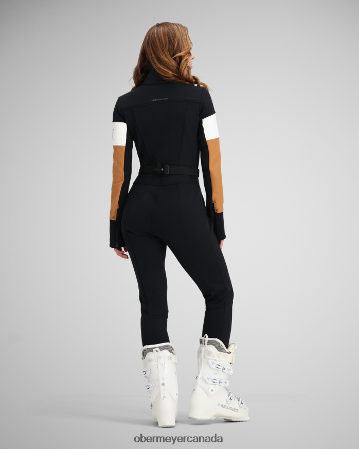 Obermeyer Women Kitt ITB Softshell Suit PT4J44 Clothing Brown Sugar