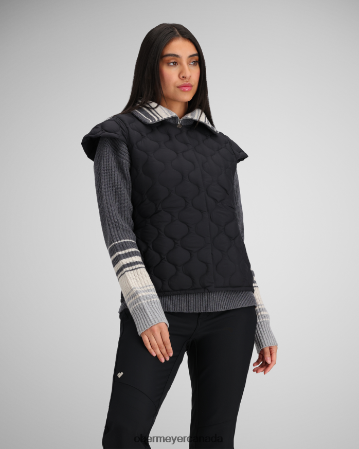 Obermeyer Women Perry Down Vest PT4J268 Clothing Black