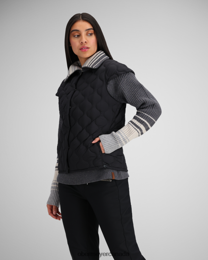 Obermeyer Women Perry Down Vest PT4J268 Clothing Black
