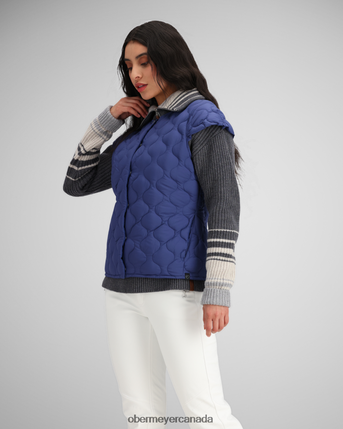 Obermeyer Women Perry Down Vest PT4J269 Clothing Navy