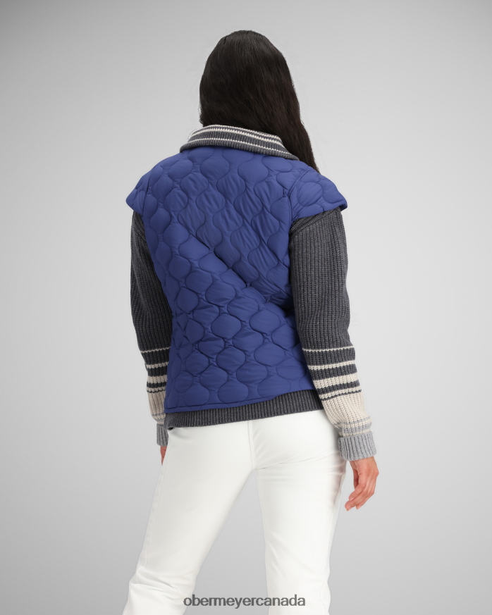 Obermeyer Women Perry Down Vest PT4J269 Clothing Navy