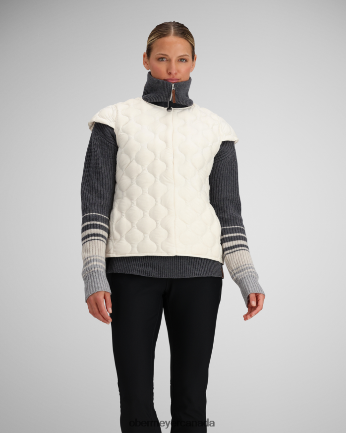 Obermeyer Women Perry Down Vest PT4J270 Clothing Salt