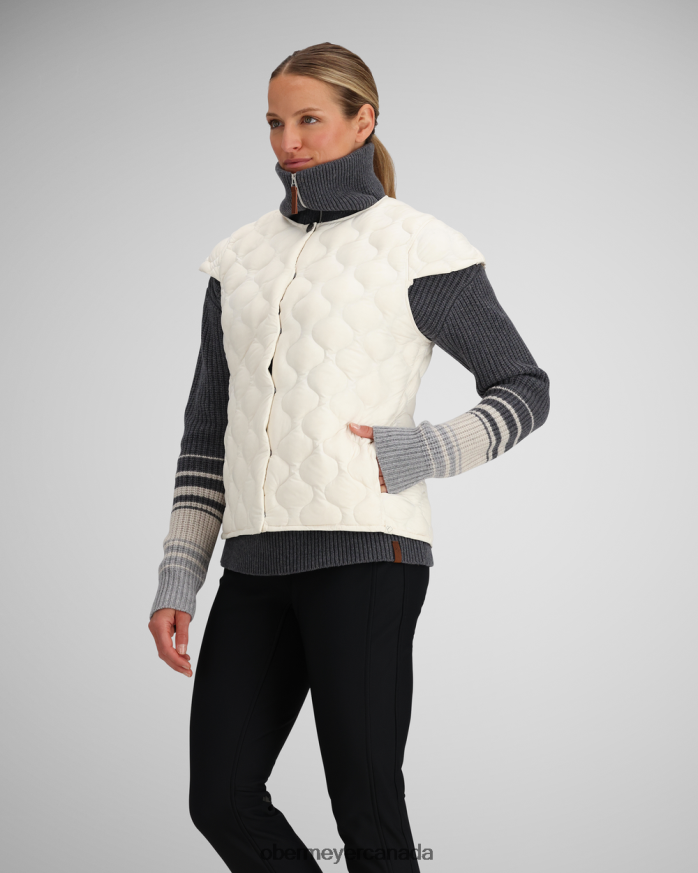 Obermeyer Women Perry Down Vest PT4J270 Clothing Salt