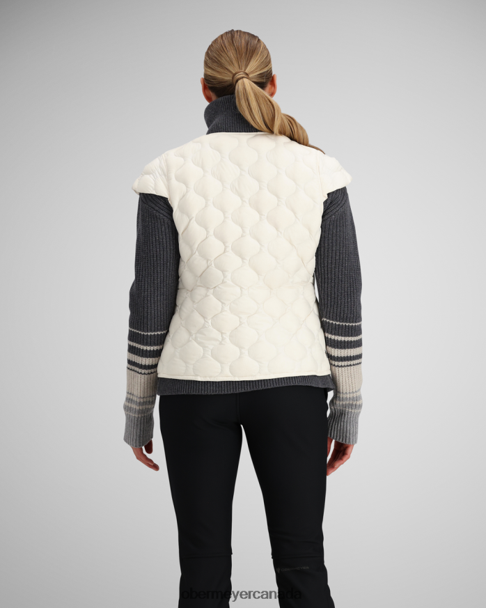 Obermeyer Women Perry Down Vest PT4J270 Clothing Salt