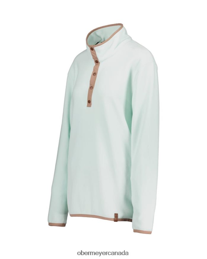 Obermeyer Women Boulder Fleece PT4J282 Clothing Seaglass