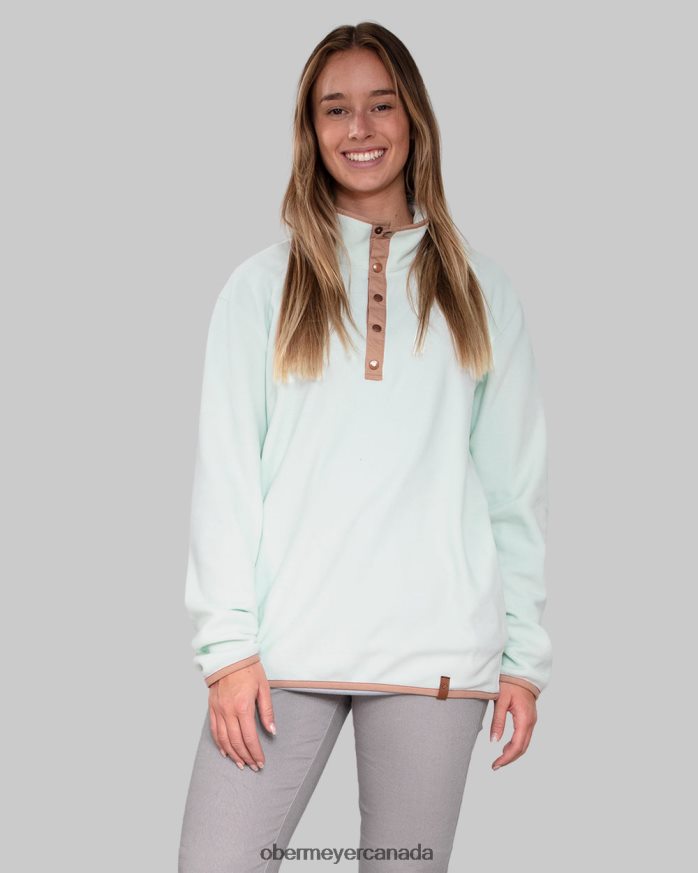Obermeyer Women Boulder Fleece PT4J282 Clothing Seaglass