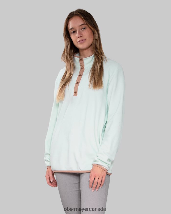 Obermeyer Women Boulder Fleece PT4J282 Clothing Seaglass