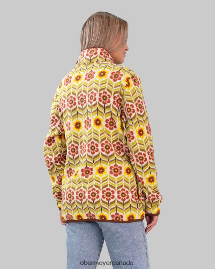 Obermeyer Women Boulder Fleece PT4J284 Clothing Flower Power