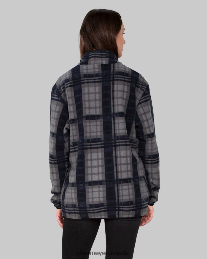 Obermeyer Women Boulder Fleece PT4J285 Clothing Woodsman Plaid