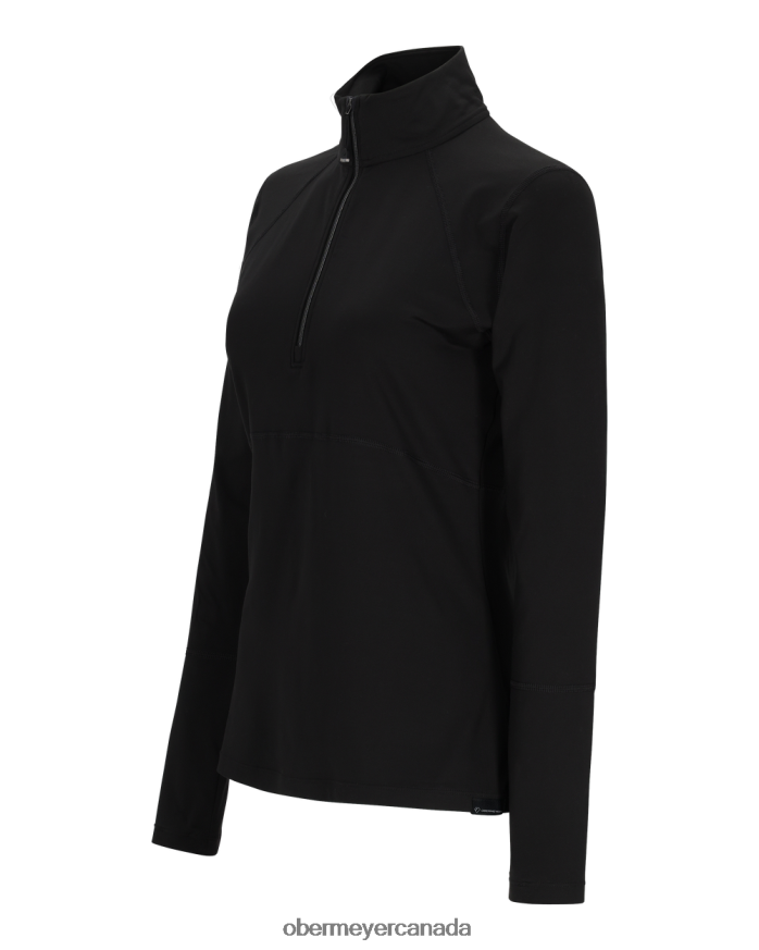 Obermeyer Women Discover 1/4 Zip PT4J180 Clothing Black