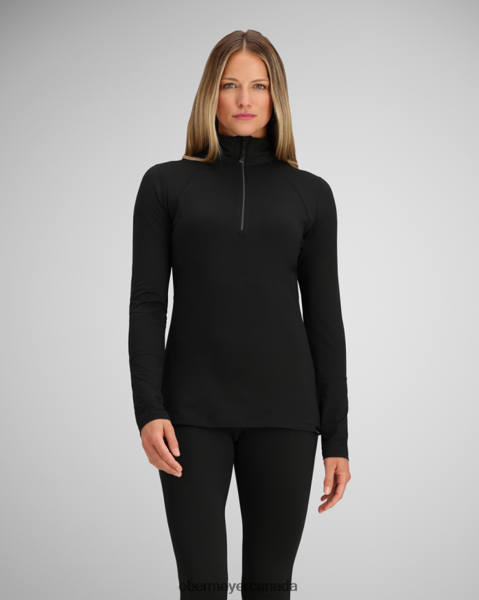 Obermeyer Women Discover 1/4 Zip PT4J180 Clothing Black