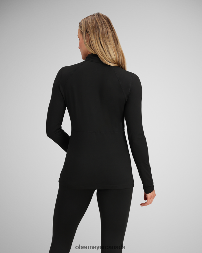 Obermeyer Women Discover 1/4 Zip PT4J180 Clothing Black