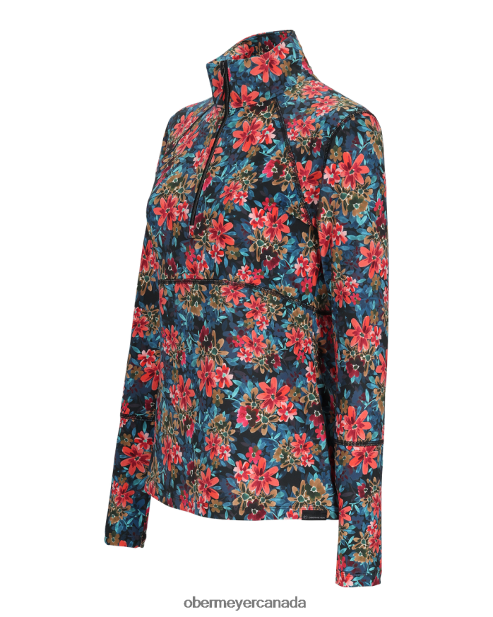 Obermeyer Women Discover 1/4 Zip PT4J183 Clothing Alpine Meadow