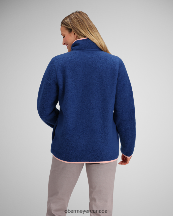 Obermeyer Women W Boulder Fleece PT4J222 Clothing Navy