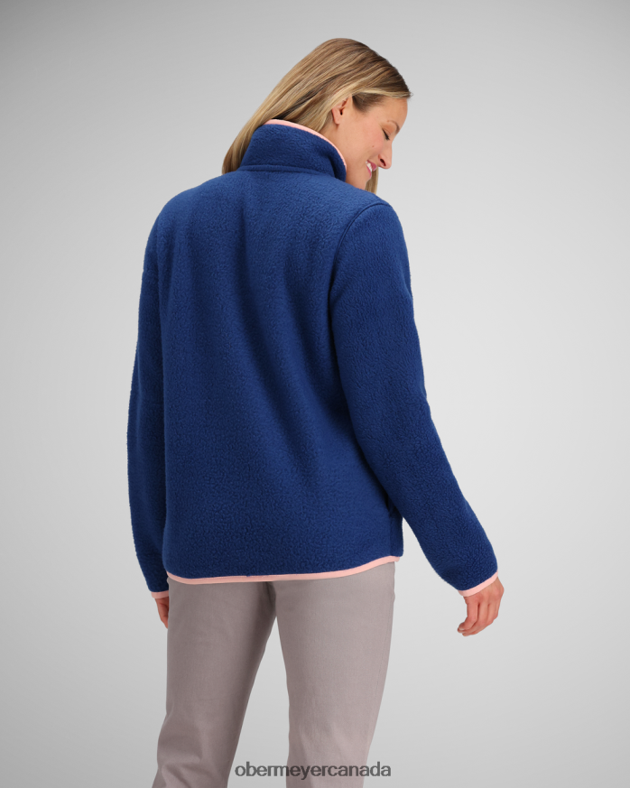 Obermeyer Women W Boulder Fleece PT4J222 Clothing Navy