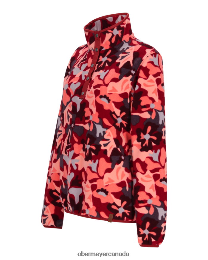 Obermeyer Women W Boulder Fleece PT4J224 Clothing Harvest Bloom