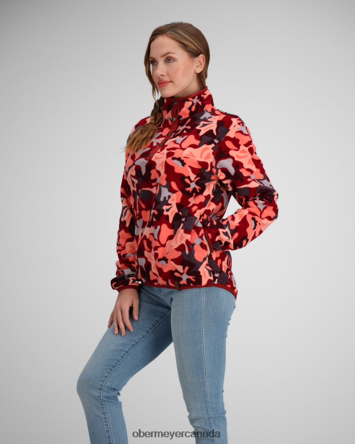Obermeyer Women W Boulder Fleece PT4J224 Clothing Harvest Bloom