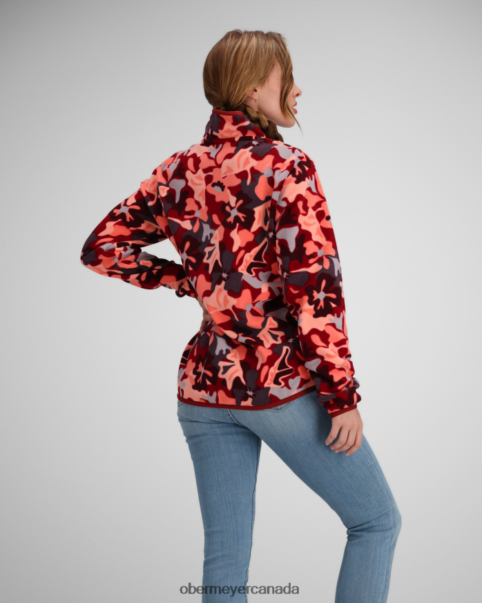 Obermeyer Women W Boulder Fleece PT4J224 Clothing Harvest Bloom