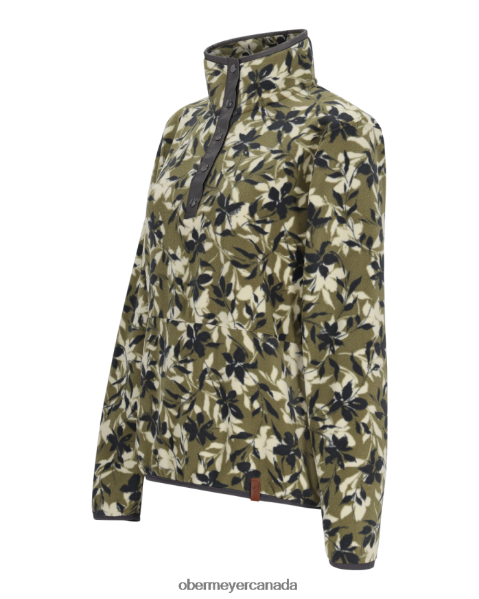 Obermeyer Women W Boulder Fleece PT4J225 Clothing Fresh Sprigs