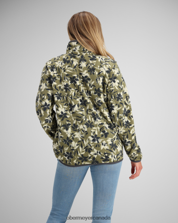 Obermeyer Women W Boulder Fleece PT4J225 Clothing Fresh Sprigs