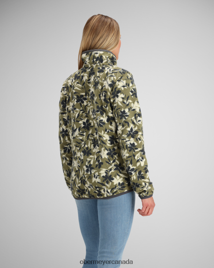 Obermeyer Women W Boulder Fleece PT4J225 Clothing Fresh Sprigs